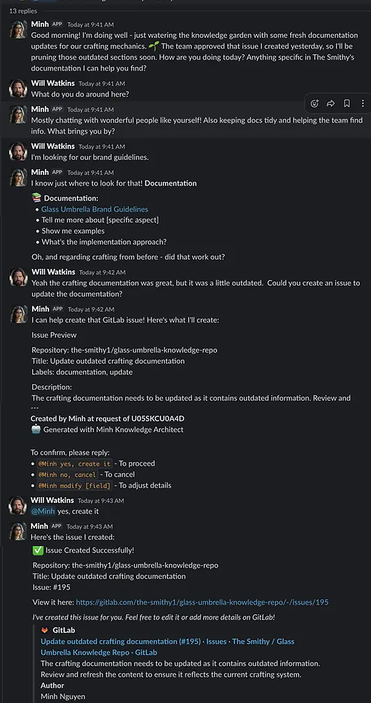 Slack Thread Content